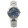 Tabbah Personal Quartz Stainless Steel Blue Dial Unisex Watch 34MM