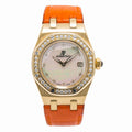 Audemars Piguet Lady Royal Oak 67601BA.ZZ.D012CR.02 Quartz 18K YG MOP Dial 33mm