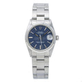 Rolex 68240 Midsize Datejust With Papers Blue Dial Stainless Steel 31mm