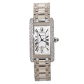 Cartier Tank Americaine 1726 WB7026L1 18K WG Auto Diamond Unisex 22.5x40mm