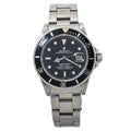 Rolex Submariner 16800 Vintage 1985 Paper SS Black Dial Auto Men Watch 40mm