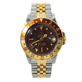 Rolex GMT-Master 1675 1970 Matte Brown Nipple Dial Automatic Men's Watch 40MM