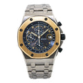 Audemars Piguet Royal Oak Offshore Vintage Rare 25721SA Blue Dial Mens Watch 42