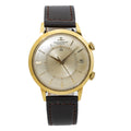 Jaeger-LeCoulture Memovox E855 Vintage 1961 Paper 18K Bumper Mens Watch 37mm