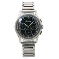 Breitling Acier Inoxydable 734 Manual Winding Men's Chronograph Black Dial 38mm