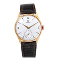 Omega 33979 Vintage 18K Rose Gold Chronograph Manual Winding Men's Watch 36mm