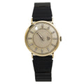 Longines Mystery Dial 14K White Gold Factory Diamonds Hand Wind Watch 33mm