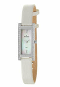 Skagen Denmark Stainless Steel Denmark Quartz LeatherStrap Ladie's Watch 15x28mm