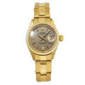 Rolex Datejust 6917 18k Yellow Gold Oyster Linen Dial Automatic Watch 26mm
