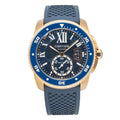 Cartier Calibre Diver 3730 WGCA0009 MINT 18k Rose Gold Automatic Watch 42mm