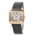 Cartier Santos Dumont 2650 W2006951 18k Rose Gold New Strap Manual Watch 35mm
