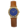 Bvlgari BB 26 DGL 18k Yellow Gold Lapis Dial Quartz MINT Ladie's Watch 26mm