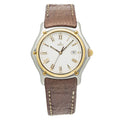 Ebel 1911 187902 18k Yellow Gold Two Tone Factory Strap Quartz Unisex Watch 35mm