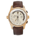 Girard Perregaux Worldwide Time Control 49800 18k Rose Gold Automatic Watch 43mm