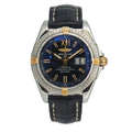 Breitling Windrider Cockpit B49350 Gold/Steel Black Dial Automatic Watch 41mm