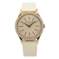 Patek Philippe Calatrava 4897R 18k RG Cream Guilloched Dial Manual Watch 33mm