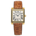 Cartier Tank Obus WB800151 1630 Circa 1990s 18k Yellow Gold Quartz Watch 25x31mm
