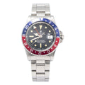 Rolex GMT-Master 1675 RARE Mark III Radial Patina Dial 1970s Pepsi Watch 40mm