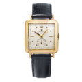 Rolex Precision 4645 VINTAGE 18k Yellow Gold Cream Dial Manual Watch 31x31mm