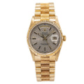 Rolex Day-Date 18248 18k Yellow Gold President Grey Computer Dial Men Watch 36mm