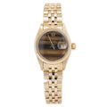 Rolex Datejust 6917 18k YG Auto Jubilee Original Tiger Eye Dial Ladies 26mm
