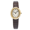 Cartier Baignoire Vintage Rare 18k Yellow Breguet Dial Ladies Watch 22mm
