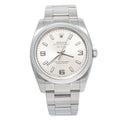 Rolex Air-King 114200 Stainless Oyster Silver Dial Automatic Unisex Watch 34mm