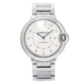 Cartier Ballon Bleu 3284 WE902075 SS Silver Dial Factory Diamond Lady Watch 38mm