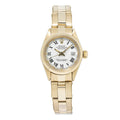 Rolex Datejust 6917 18K YG Auto Oyster 1977 Papers White Dial Ladies 26mm