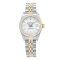 Rolex Datejust 69173 18k TwoTone Jubilee White DIal Automatic Ladies Watch 26mm