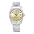 Rolex Oyster Perpetual Date 1500 60's Stainless Silver Dial Auto Unisex 34mm