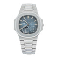 Patek Philippe Nautilus 3712 Open Paper Unpolished Three Dot Dial Watch 40mm