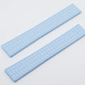 Patek Philippe Original 208806 New Rubber Strap Skyblue for Aquanaut 19x16mm