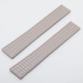 PatekPhilippe Original 208806 New Rubber Strap Pearly Biege for Aquanaut 19x16mm