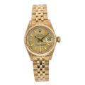 Rolex Datejust 6917 Jubilee Lady Automatic Watch 18K YG Champagne 26MM w/Papers