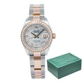 Rolex Datejust 279381RBR Oyster 2019 Complete 18K Rose MOP Diamond Dial 28mm