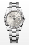 Rolex Datejust 126334 2023 NEW Complete Oyster Silver Dial Men's Watch 41mm
