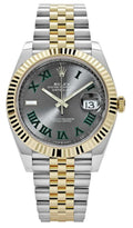 Rolex Datejust 126333 NEW 2024 Complete 18k Jubilee Wimbledon Men's Watch 41mm
