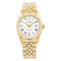 Rolex DateJust 16018 18K Yellow Gold Jubilee Buckley Dial Auto Unisex Watch 36mm