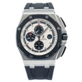 Audemars Piguet Royal Oak Offshore 26400SO MINT Ceramic Bezel Silver Dial 44mm