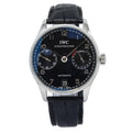IWC Portugieser 7 Days IW500703 Stainless Steel Black Dial Auto Men's Watch 42mm