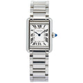 Cartier Tank Must 4322 WSTA0051 MINT Silver Dial Quartz Ladies Watch 22mm