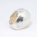 Ippolita Hammered Dome Sterling Silver Ring Size 7 Weight 20.9g