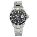 Rolex Submariner 16800 Patina Matte Black Dial 8.3 Serial Automatic Watch 40MM