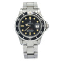 Rolex RED Submariner 1680 Vintage Patina Dial Stainless Auto Men's Watch 40mm