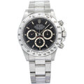 Rolex Daytona 16520 1998 Papers Zenith Stainless Black Dial Auto Watch 40mm