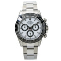 Rolex Daytona 116500LN 2023 New B/P Oyster Ceramic White Dial Men's Watch 40mm