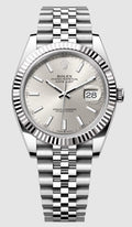 Rolex Datejust 126334 2023 NEW Complete Jubilee Silver Dial Men's Watch 41mm