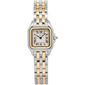 Cartier Panthere 1120 W25029B5 18K Two Tone YG Quartz Cream Dial Ladies 22mm