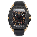 Franck Muller Grand Prix 9900 SC GP 18K Rose Titanium Black Dial Auto Men's 49mm